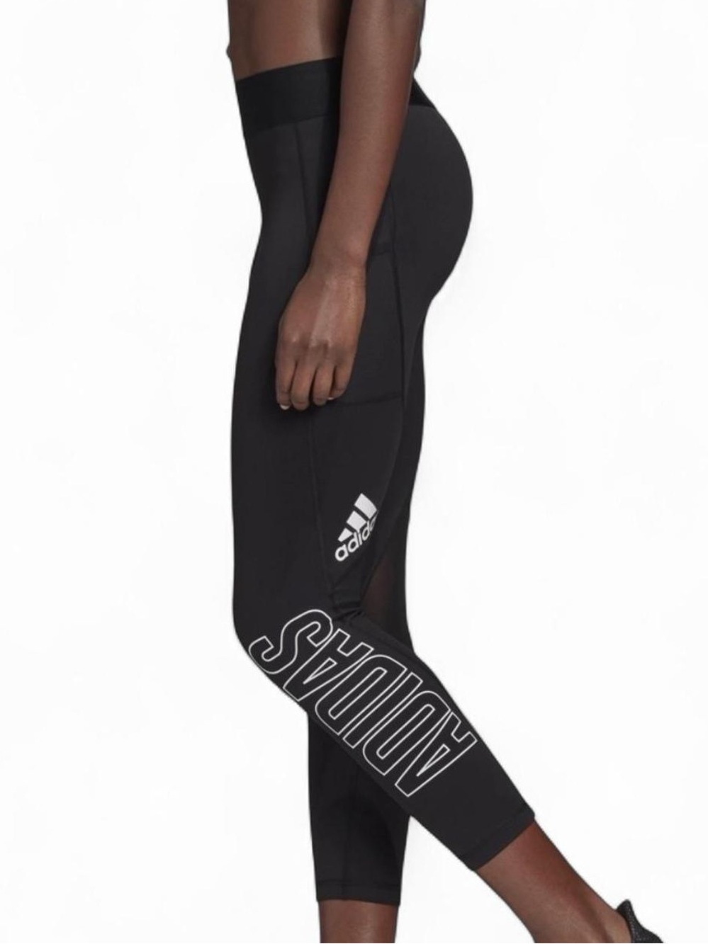ADIDAS - Alphaskin 7/8 Tights - Black - Small